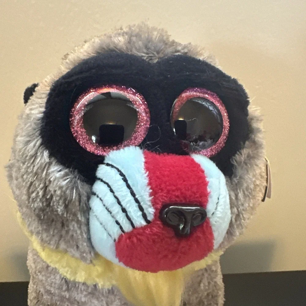 Ty Beanie‎ Boos WASABI Baboon Monkey Plush - 6